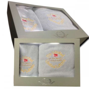 Towel Package light Gray
