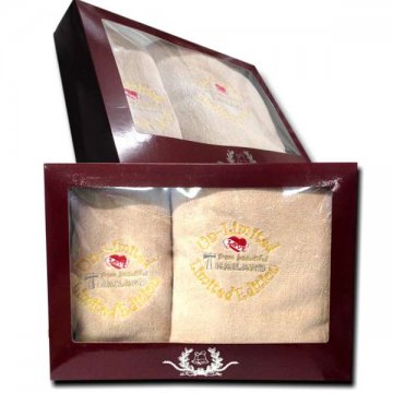 ผ้าขนหนู แพคคู่ สีนู้ด